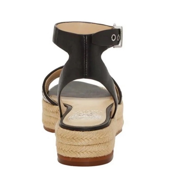 Vince Camuto Kathalia Espadrille Platform  Sandal Calf Hair Zebra Print Size 8 - Picture 6 of 15